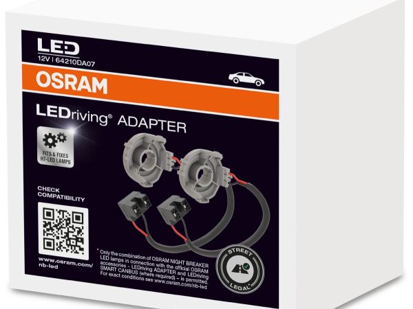 Osram Automotive Adapter für Night Breaker H7-LED 64210DA07 Bauart (Kfz-Leuchtmittel) H7, Adapter für Night Breaker