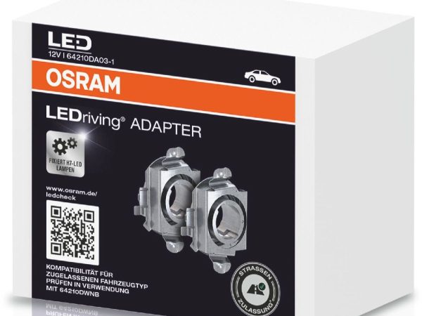 Osram Automotive Adapter für Night Breaker H7-LED 64210DA03-1 Bauart (Kfz-Leuchtmittel) H7, Adapter für Night Breaker