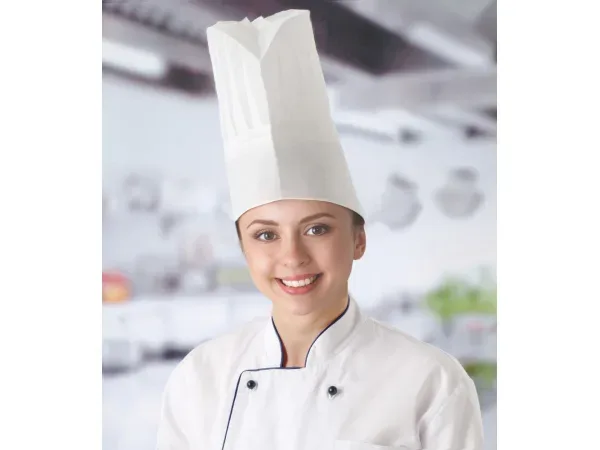 HENDI, Gastro Küchenartikel, HENDI Kochhaube Kochmütze, Produkte & Wohnen