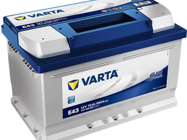 VARTA, Fahrzeugbatterien, Starterbatterie 12V/72Ah/680A LxBxH 278x175x190mm/S:0, AUTO & BIKE, 5724090683132 E43