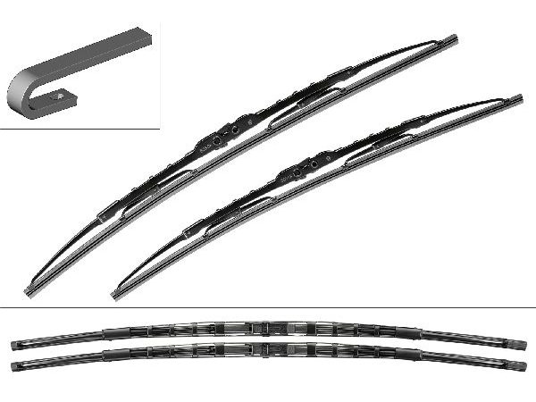 BOSCH, Scheibenwischblätter,  Wischblatt Paar Standard 700/700mm, AUTO & BIKE, 3 397 001 532 532