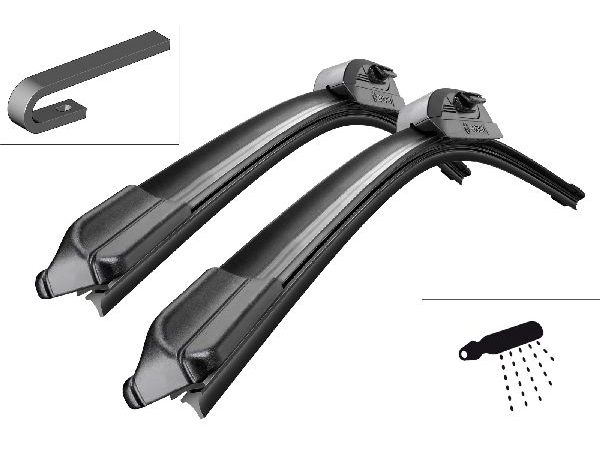 BOSCH, Scheibenwischblätter,  Wischblatt Aerotwin Paar 600/600mm, AUTO & BIKE, 3 397 009 776 AR609S