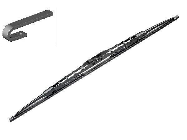 BOSCH, Scheibenwischblätter,  Wischblatt LKW 700mm, AUTO & BIKE, 3 397 018 170 N70