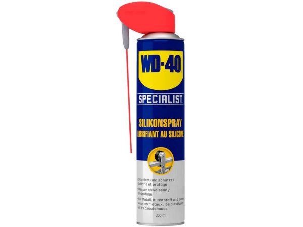 WD-40, Karosseriepflege,  Specialist Silikonspray Spraydose 300 ml, AUTO & BIKE, 491032/NBA 5032227005235
