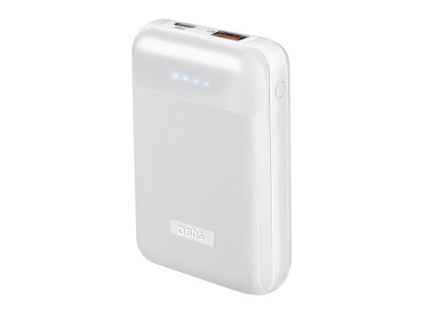 SBS, Power Delivery, Powerbank Power Delivery 20W bei 10.000 mAh, matt gerändelt, Produkte & Wohnen