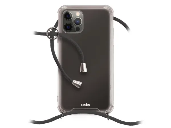 SBS, Kompatibles kabelloses Laden, Cover „School“ mit Umhängeband für iPhone 12/12 Pro, Produkte & Wohnen