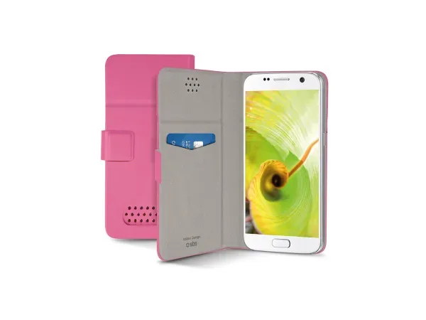 SBS, Universelle Hüllen, Hülle Bookslim Universal für Smartphones bis zu 5'', Produkte & Wohnen