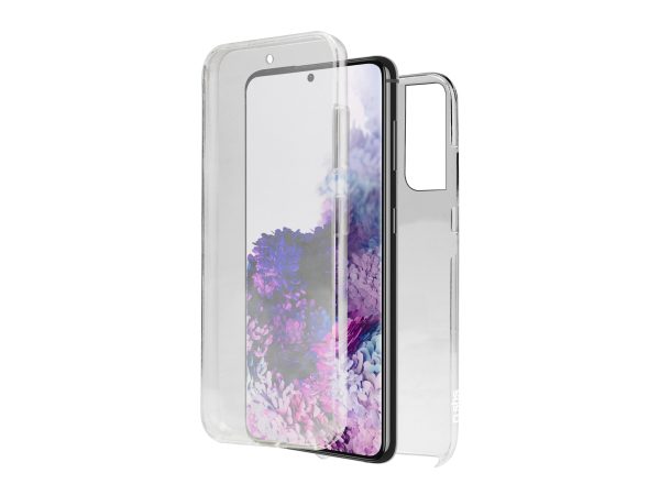 SBS, Kompatibles kabelloses Laden, Cover Full Body 360° für Samsung Galaxy S21+ - Unbreakable Collection, Produkte & Wohnen