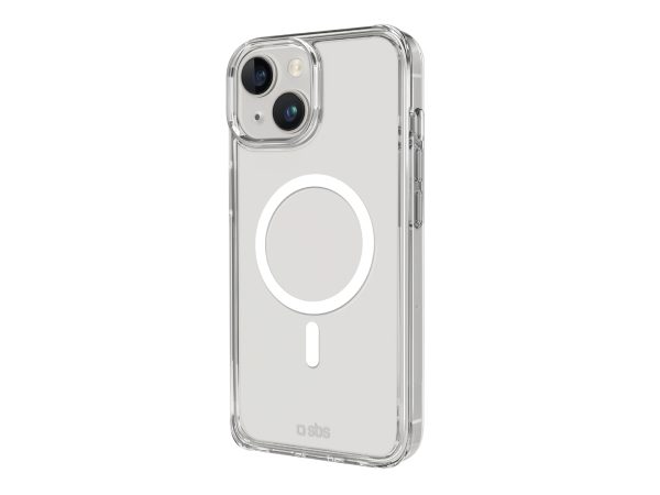 SBS, Covers, Transparente steife Hülle, kompatibel mit MagSafe-Ladefunktion für iPhone 15, Produkte & Wohnen