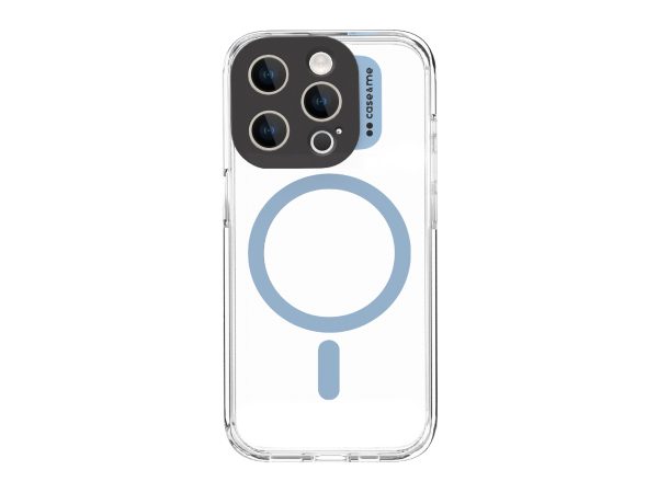 CASEME, Hüllen mit kameraschutz, Transparente Hülle, kompatibel mit MagSafe-Aufladung für iPhone 15 Pro, Produkte & Wohnen