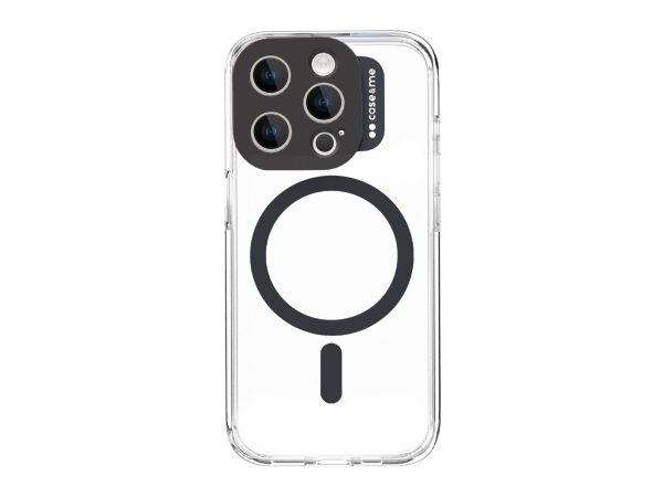 CASEME, Hüllen mit kameraschutz, Transparente Hülle, kompatibel mit MagSafe-Aufladung für iPhone 15 Pro Max, Produkte & Wohnen