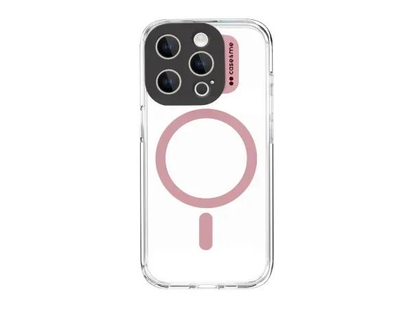 CASEME, Hüllen mit kameraschutz, Transparente Hülle, kompatibel mit MagSafe-Aufladung für iPhone 15 Pro Max, Produkte & Wohnen