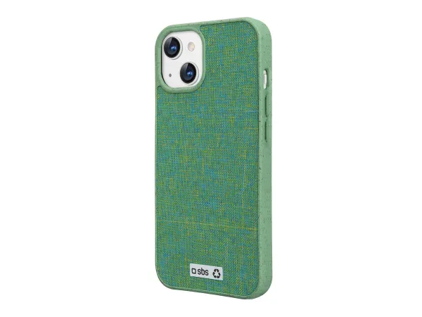 SBS, Kompatibles kabelloses Laden, Farbiges Cover aus recyceltem Kunststoff R-PET für iPhone 13 Mini, Produkte & Wohnen