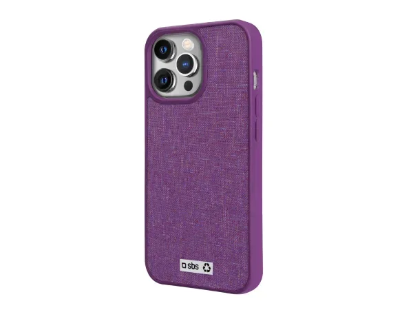 SBS, Umweltfreundliche, Farbiges Cover aus recyceltem Kunststoff R-PET für iPhone 13 Pro Max, Produkte & Wohnen