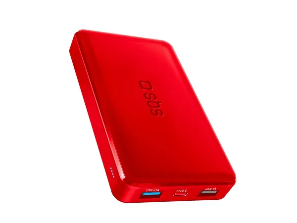 SBS, Schnellladung, Powerbank fast charge mit 10.000 mAh und 2 USB, Produkte & Wohnen