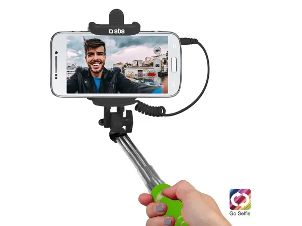 SBS, Fotografie, Mini-Selfie Stick mit Klinkenstecker 3,5 mm, Produkte & Wohnen