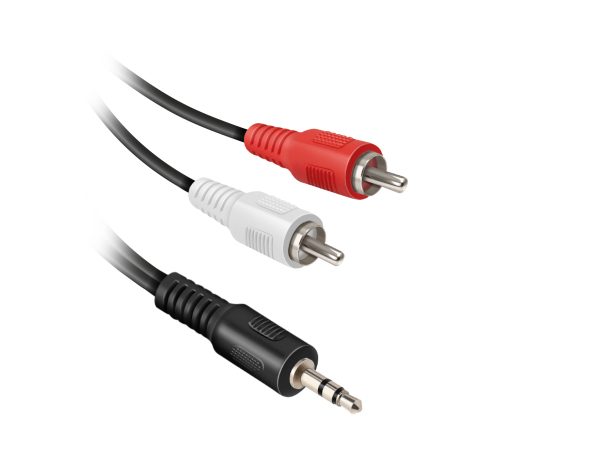 EKON, RCA, Audiokabel Klinke 3,5 mm auf 2 RCA-Stecker, Produkte & Wohnen