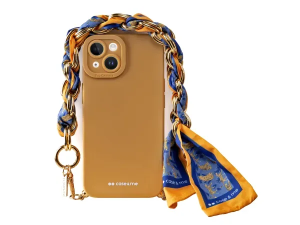 CASEME, Schutzhüllen, Hülle für das iPhone 14 mit Handgelenkkette und Foulard, Produkte & Wohnen