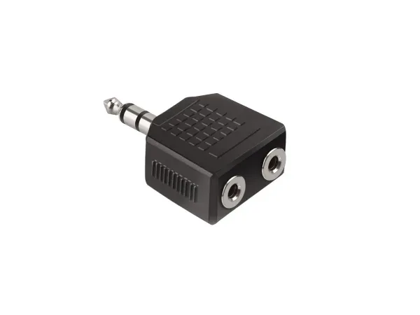 EKON, Klinke, Audio-Splitter Buchse 3,5 mm Stecker auf 2 Buchsen, Produkte & Wohnen