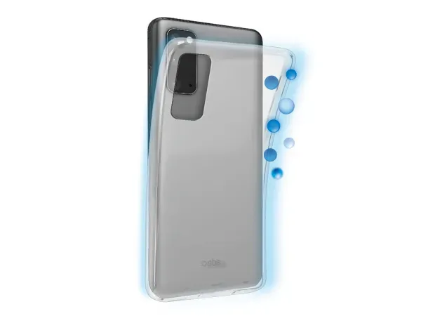 SBS, Kompatibles kabelloses Laden, Antimikrobielles Cover Bio Shield für Samsung Galaxy S20, Produkte & Wohnen