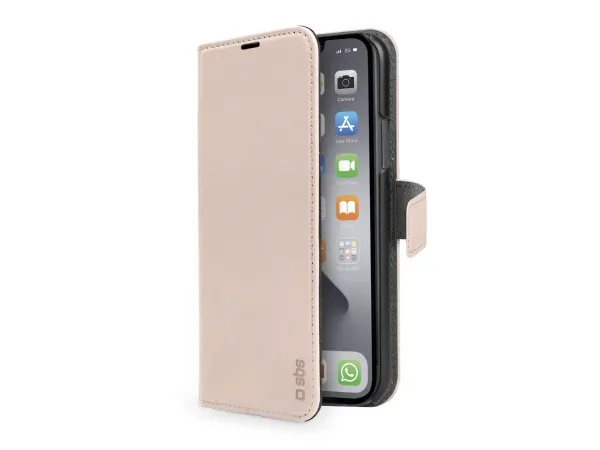 SBS, Klapphülle, Book Case Wallet für iPhone 14/13 mit Standfunktion, Produkte & Wohnen