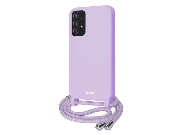 SBS, Covers, Farbiges Riemen-Halsband-Cover für Samsung Galaxy A72, Produkte & Wohnen