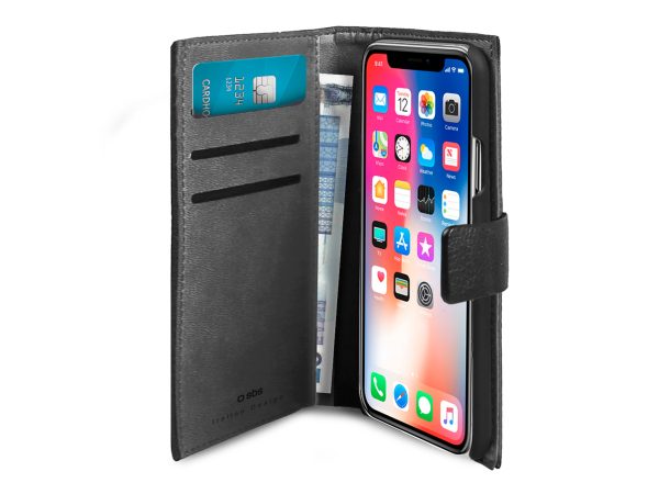 SBS, Klapphülle, Duo Book Cover für iPhone XS/X, Produkte & Wohnen