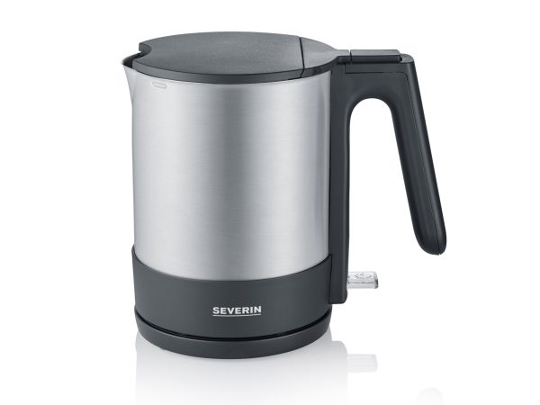 Severin Wasserkocher WK 3409; 1700 ml, 16x21.5x24 cm (BxHxT); edelstahl/schwarz