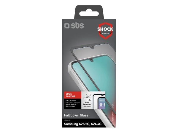 SBS Displayschutz Galaxy A25 durchsichtig
