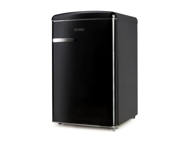 DOMO DO91702R Kühlschrank EEK: D (A - G) 108 l Standgerät Schwarz