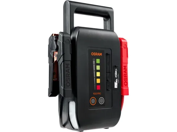OSRAM, Starthilfe, Jump Starter Batterystart PRO 1000 1500A/12V, AUTO & BIKE, OEBSPL1000 4052899630918