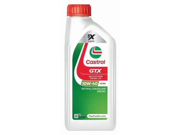 Castrol, Öle, GTX 10W40 A3/B4 1L, AUTO & BIKE, 15F8FE 4008177189289