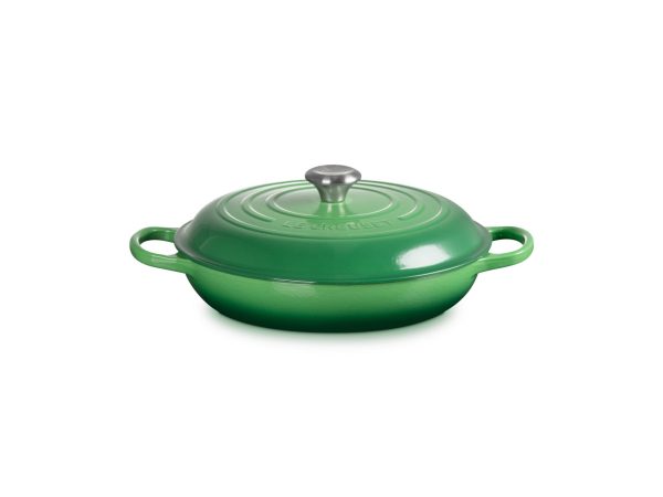 Le Creuset - Bräter tief, 30CM/3.5L, Dunkelgrün