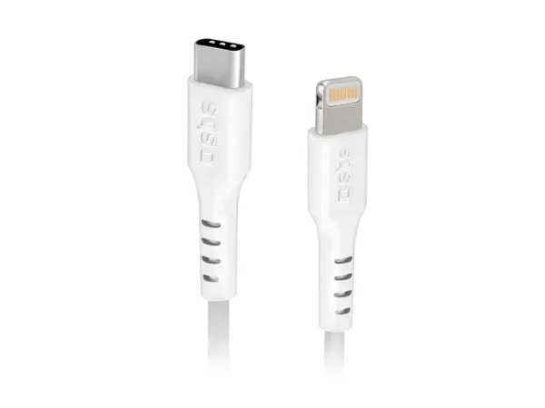 SBS, Lightning, Daten- und Ladekabel Lightning – Typ C Länge 2 Meter, Produkte & Wohnen