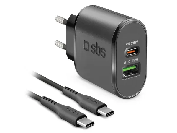 SBS, Power Delivery, Wall Charger Kit 20W, Produkte & Wohnen