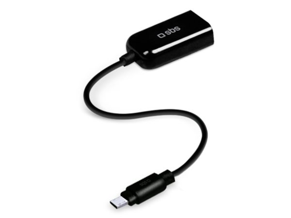 SBS, Hilfsmittel, OTG-Kabel mit USB-Adapter für Smartphone und Tablet , Produkte & Wohnen