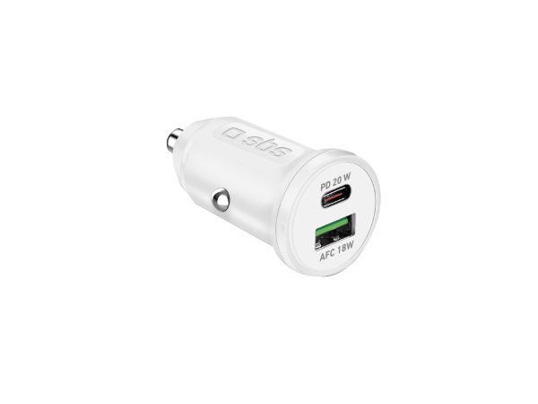 SBS Ladegerät für Auto weiss