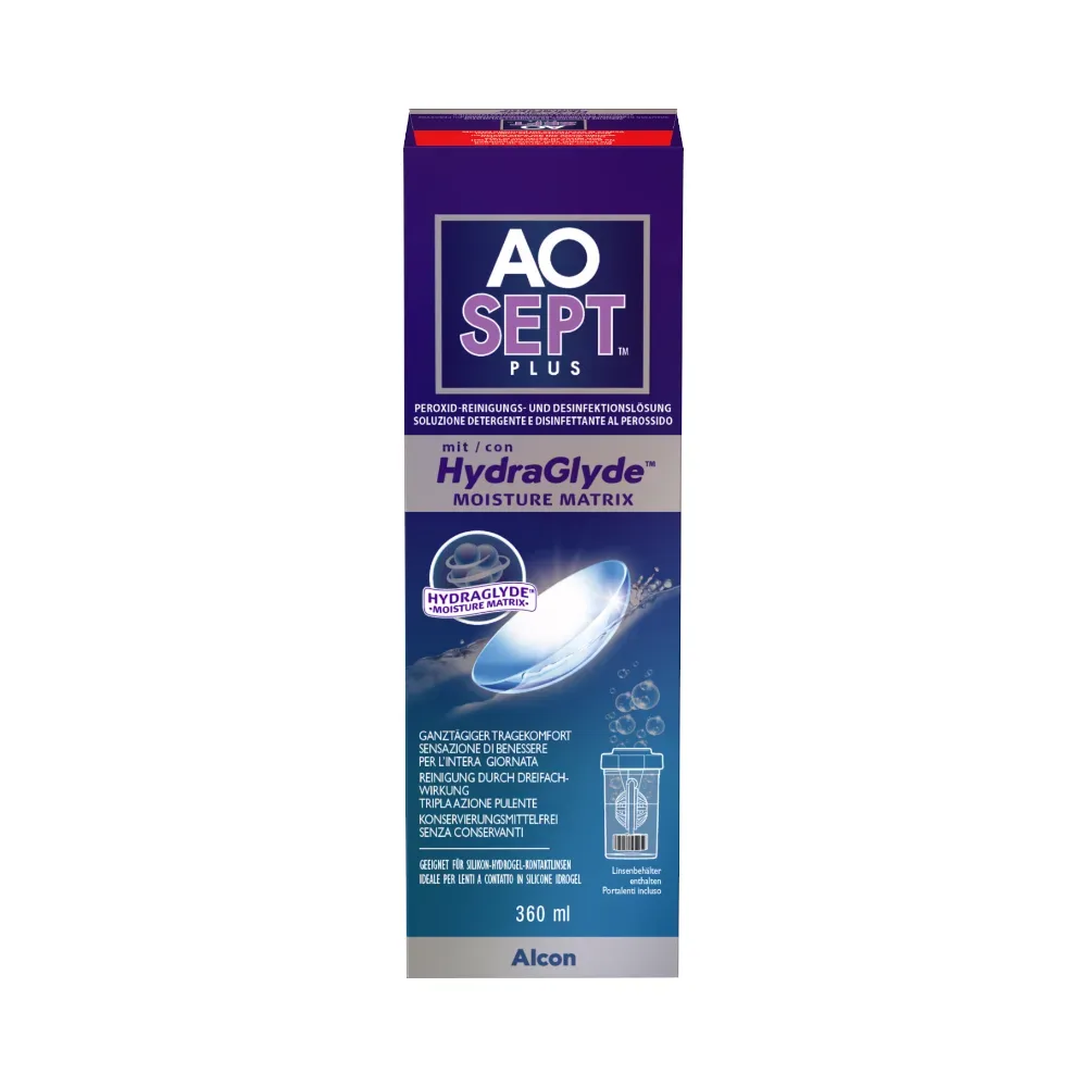 Aosept Plus mit HydraGlyde 360ml