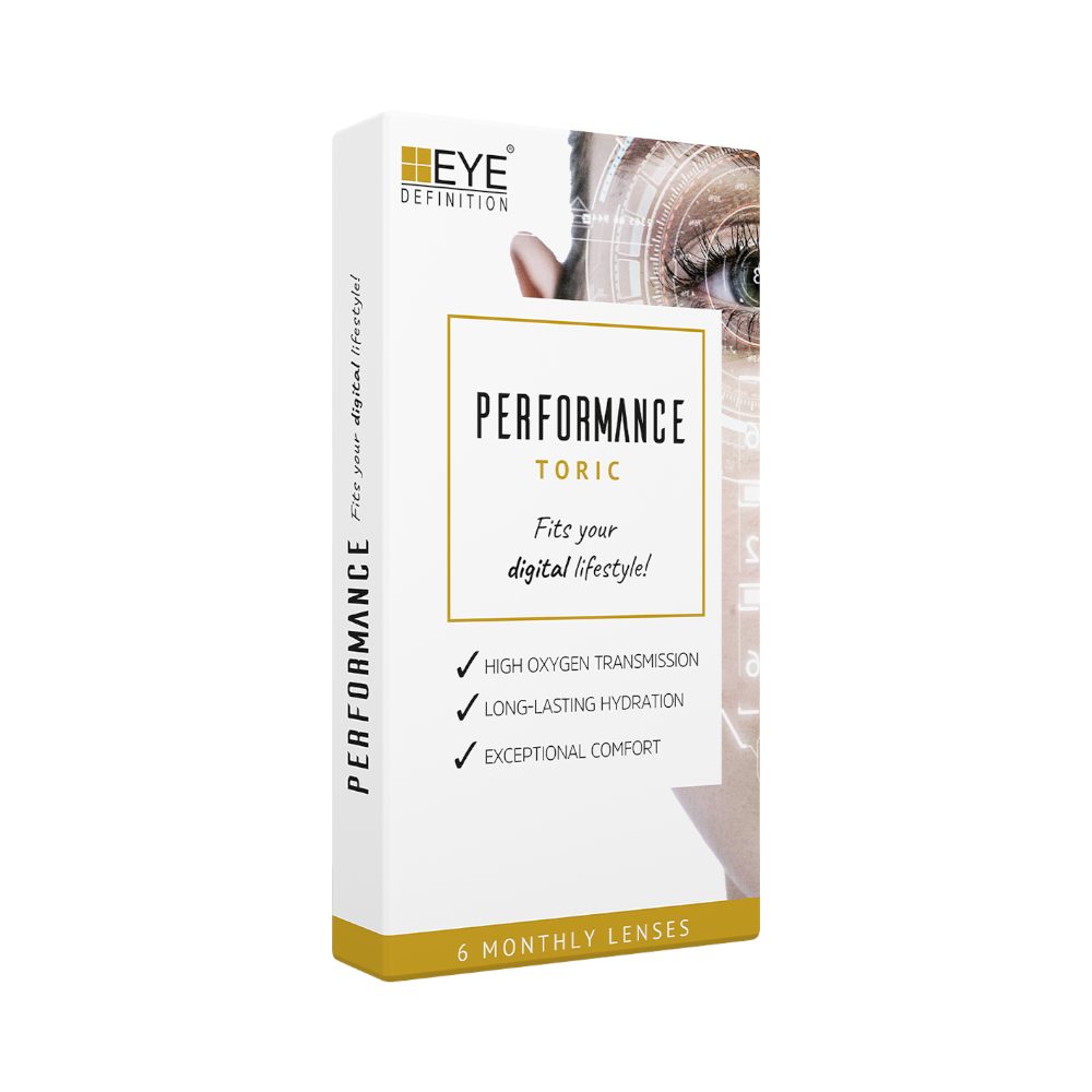 EyeDefinition Performance toric - 6 Monatslinsen | Kontaktlinsen