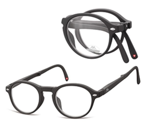 Montana Klappbare Lesebrille Clever Black | Lesebrillen