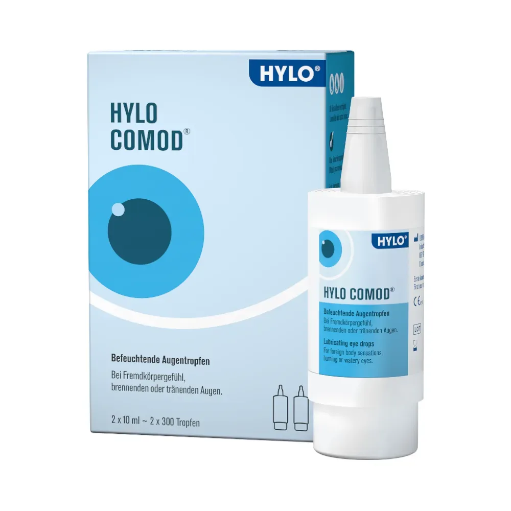 HYLO COMOD Gtt Opht 2 Fl 10 ml