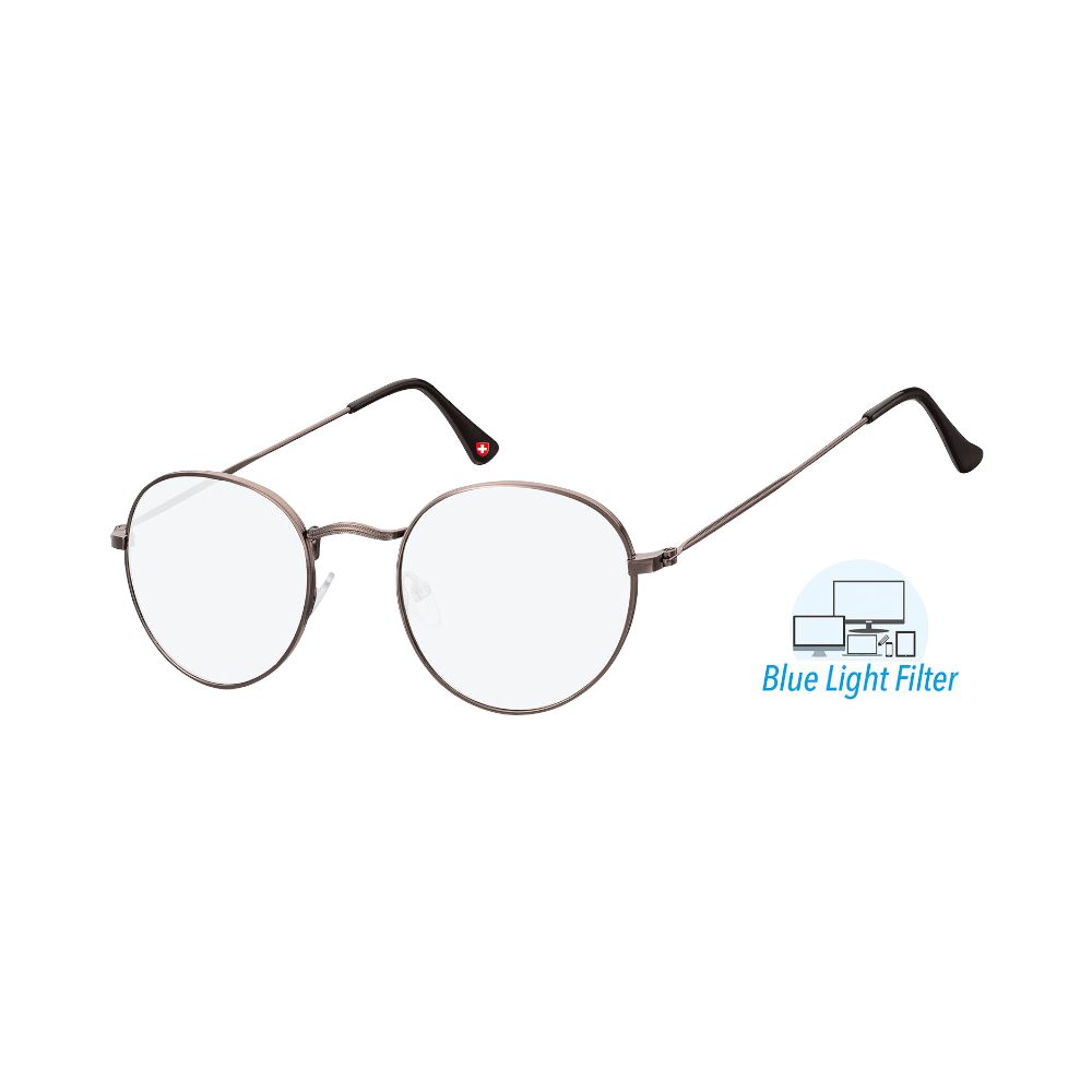 Montana Eyewear Lesebrille Blaulichtfilter Rinca grau Hblf54 | Lesebrillen