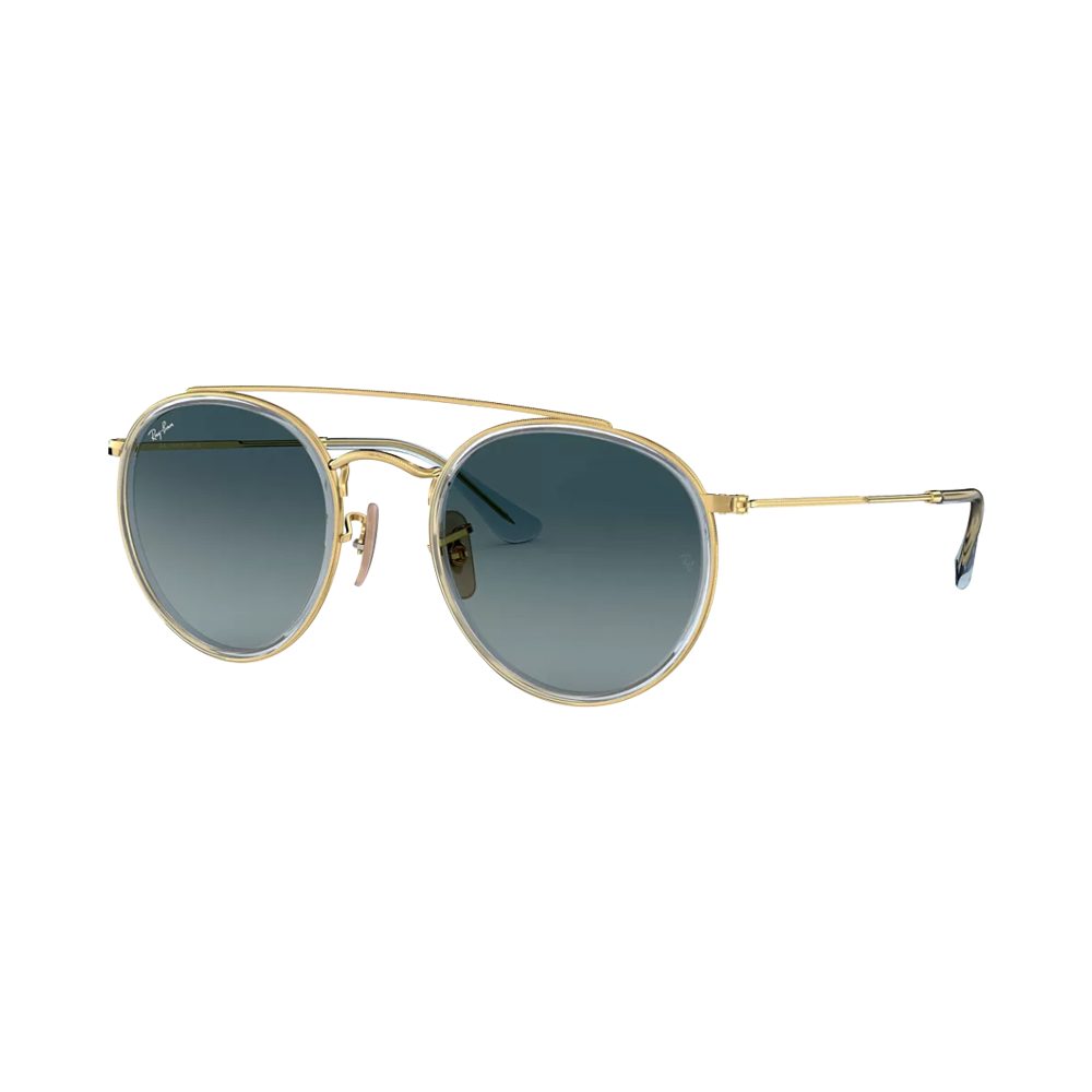 Ray-Ban Round Double Bridge Rb3647n 9123/3m 51 | Sonnenbrillen