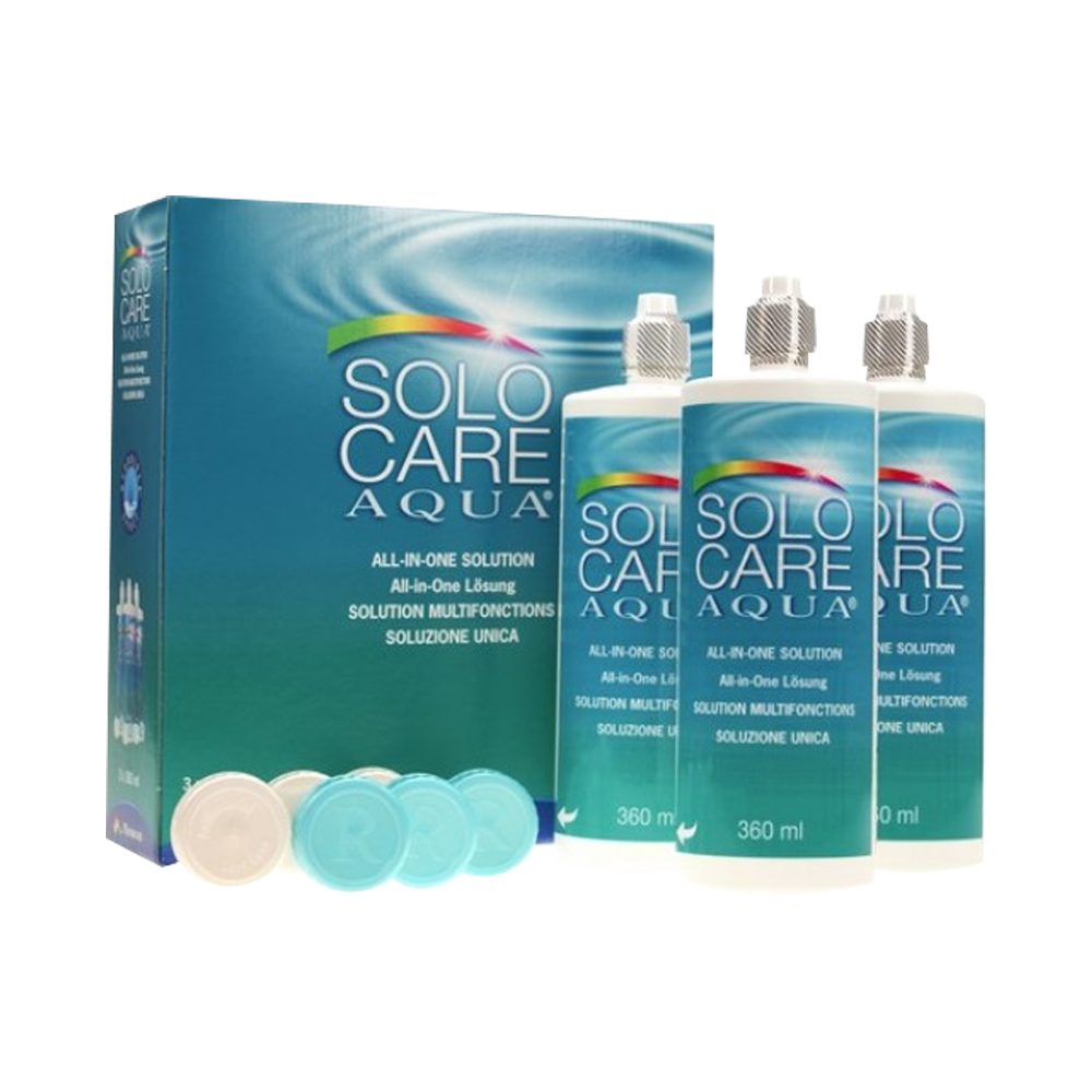 Solo Care Aqua - 3 x 360ml | Pflegemittel