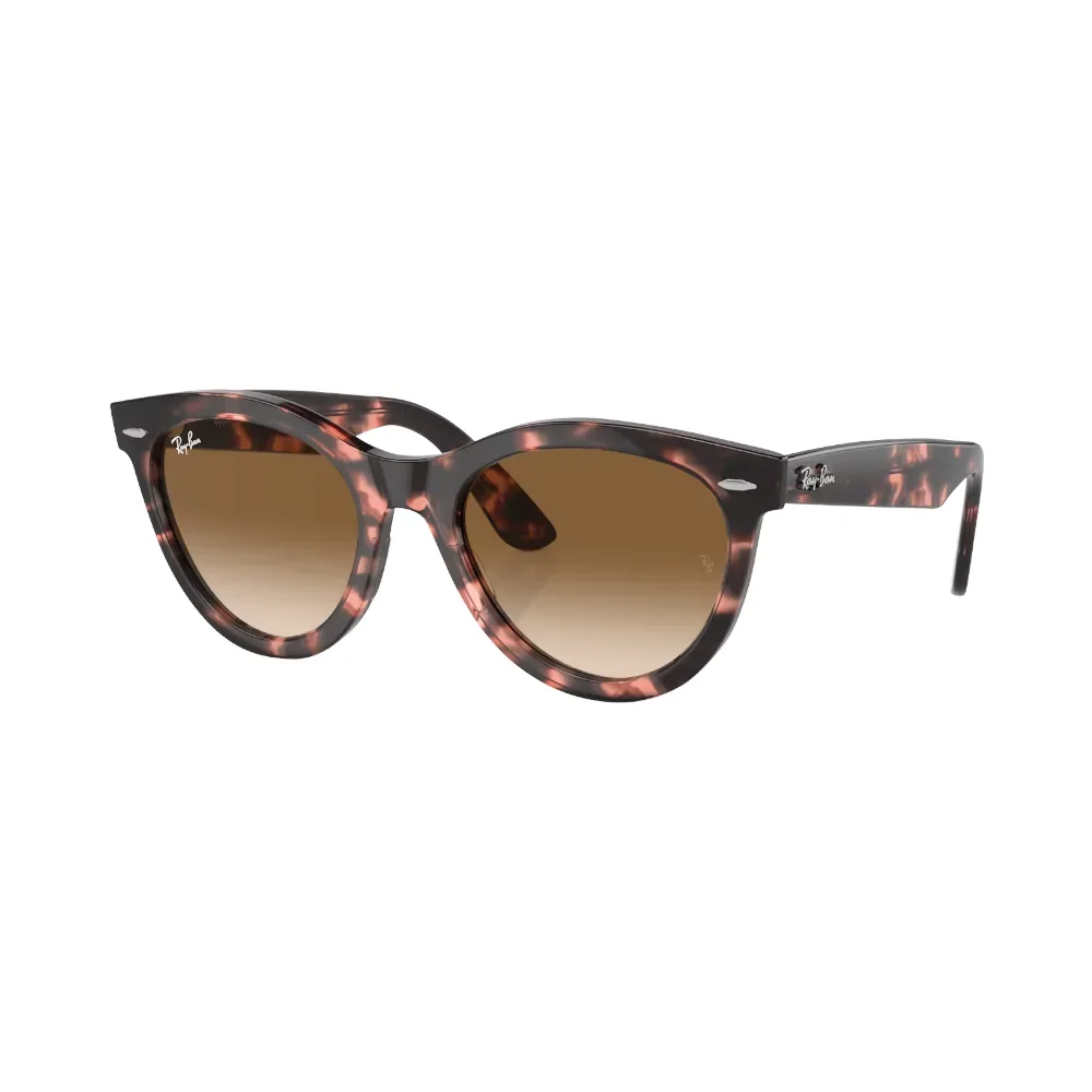 Ray-Ban Wayfarer Way Braun / Pink Havanna M | Sonnenbrillen