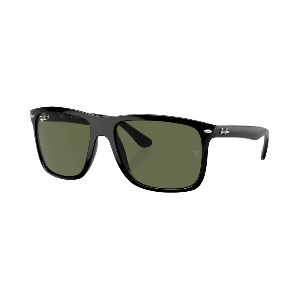Ray-Ban Boyfriend Two Grün auf Schwarz Pol M | Sonnenbrillen