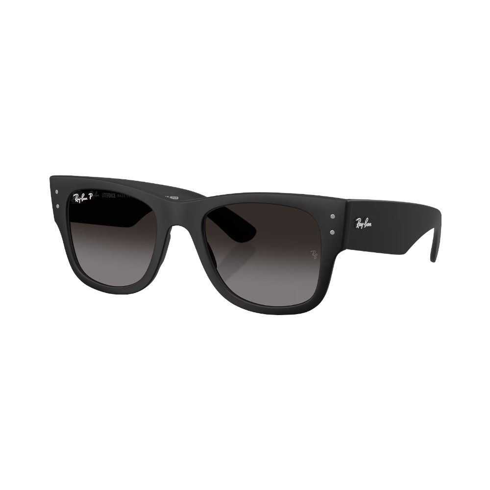 Ray-Ban Mega Wayfarer Liteforce Rb4840s sand schwarz / grau Pol S | Sonnenbrillen