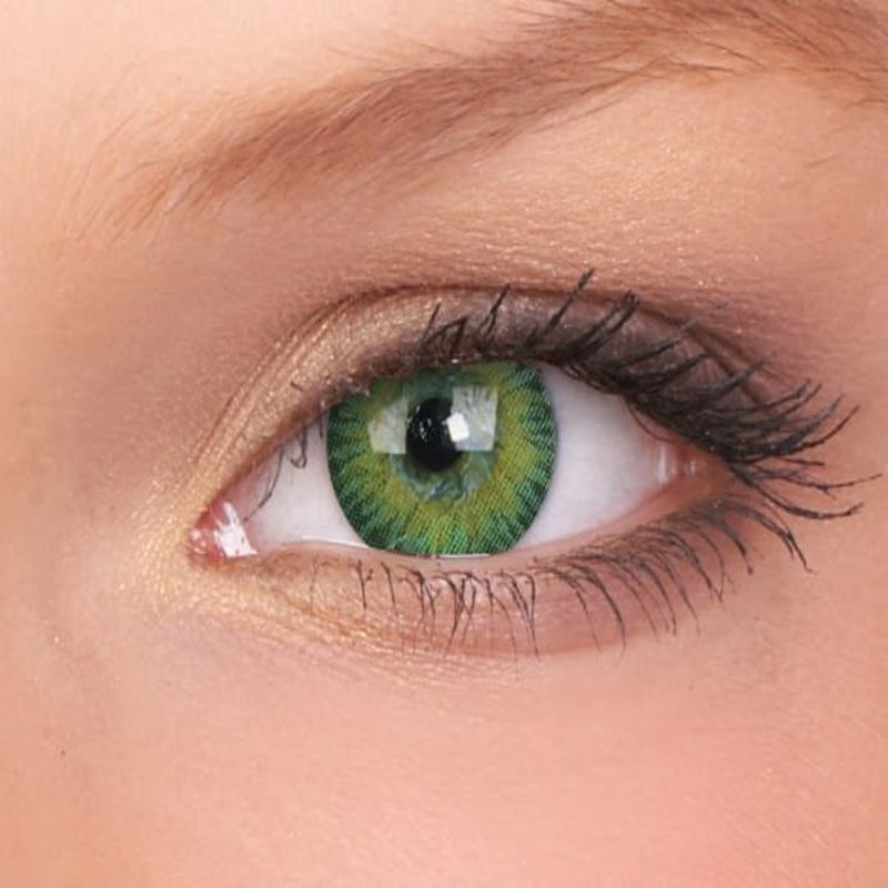 ColourVUE 3Tones Green 2 Drei-Monatslinsen | Kontaktlinsen