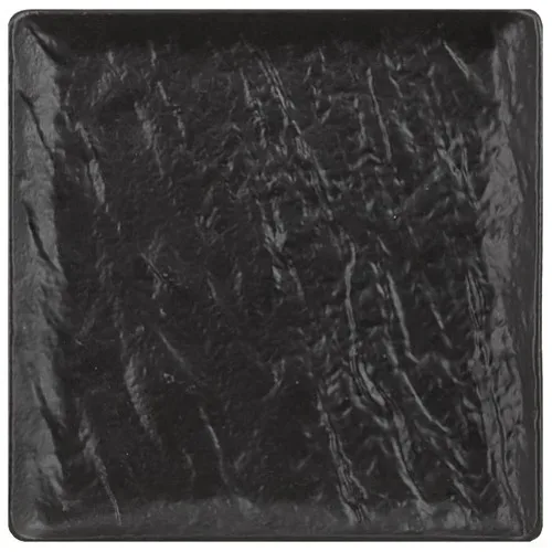 Platte quadratisch schwarz 15x15cm