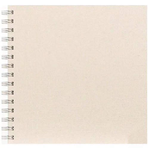 Fotoalbum mit Spiralbindung 20x20cm beige